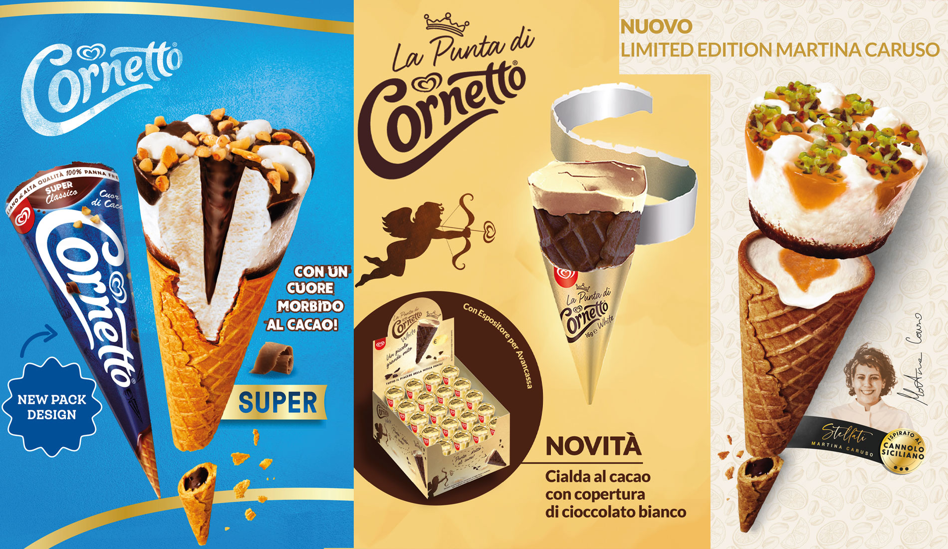 gelato cornetto algida a Nuoro